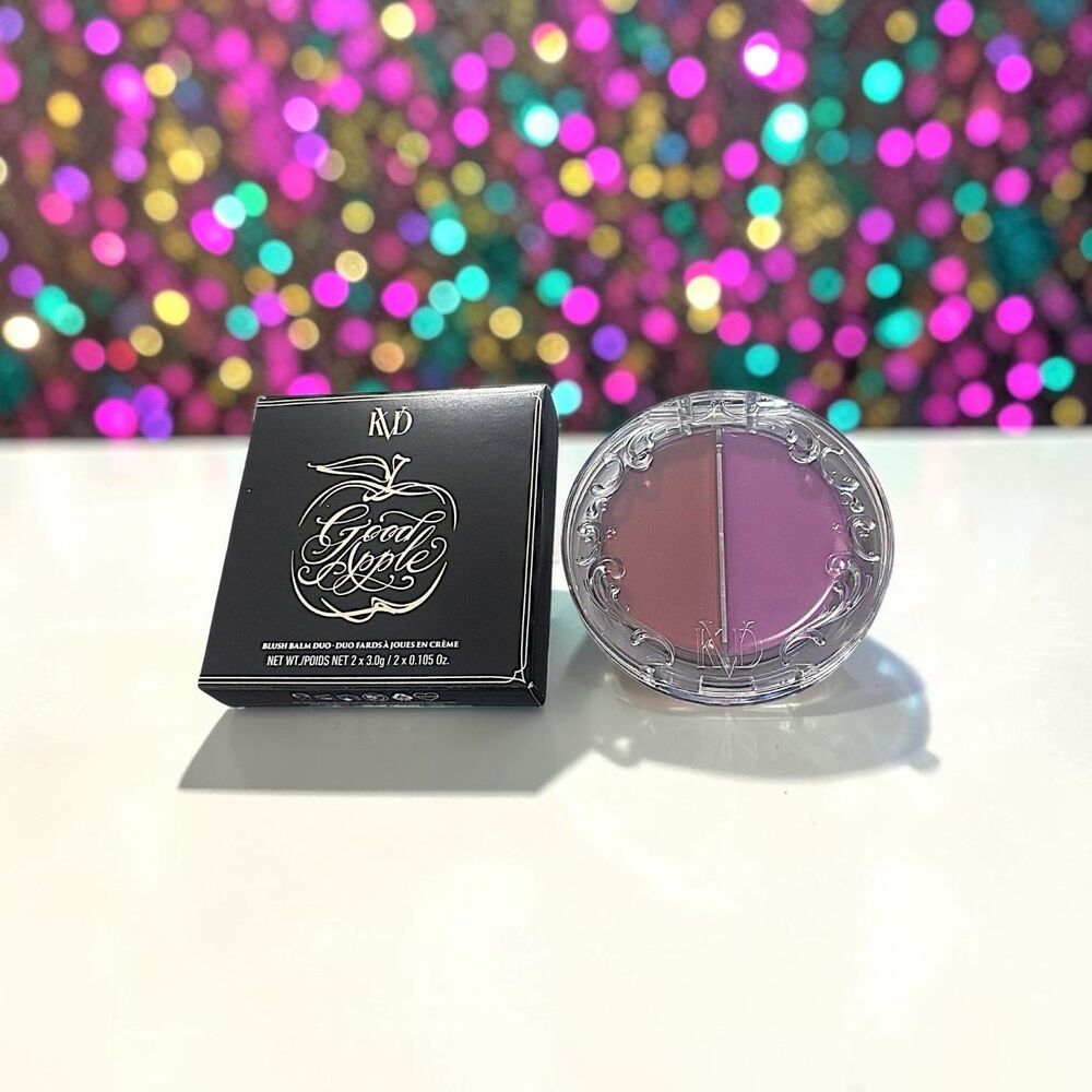 KVD Good Apple Blush Balm Duo - Nymph's Grove 70 Cryptic Apple/Mythic Apple NIB